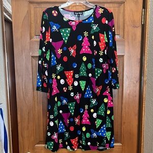 Women's Festive Black Dress